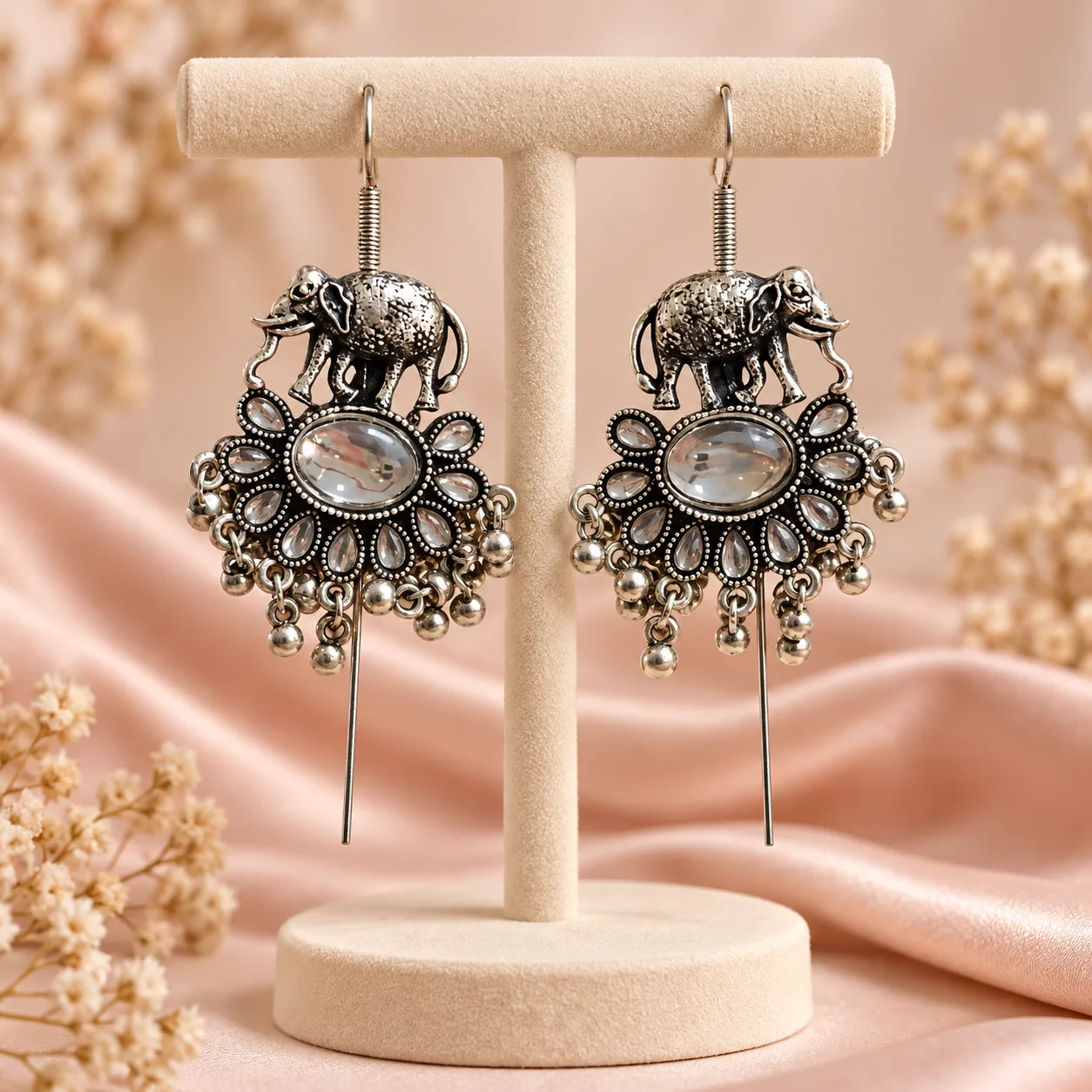 Elephant Drop Earrings